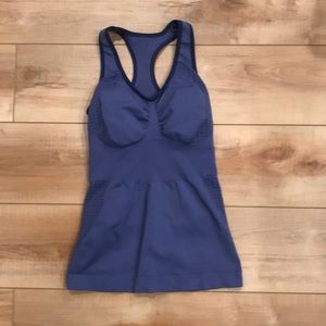 LULU LEMON Purplish blue tank. Size S 4/6